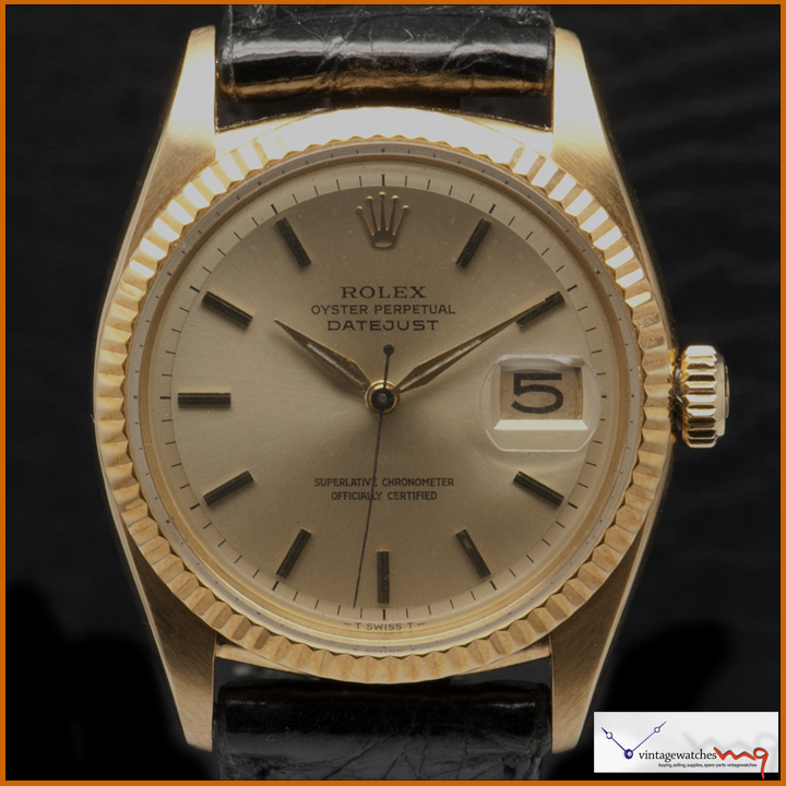 ref 6605 Case 18K Yellow Gold
