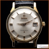 Omega Constellation Calendar Automatic Two Tone Pie Pan Dial