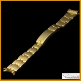 Rolex Bracelet 7205 Genuine Swiss Vintage 14K Yellow Gold 19mm with End Link 57 for Rolex Daytona 6263 - 6265 Rare! Stock #41-BORI-DAY