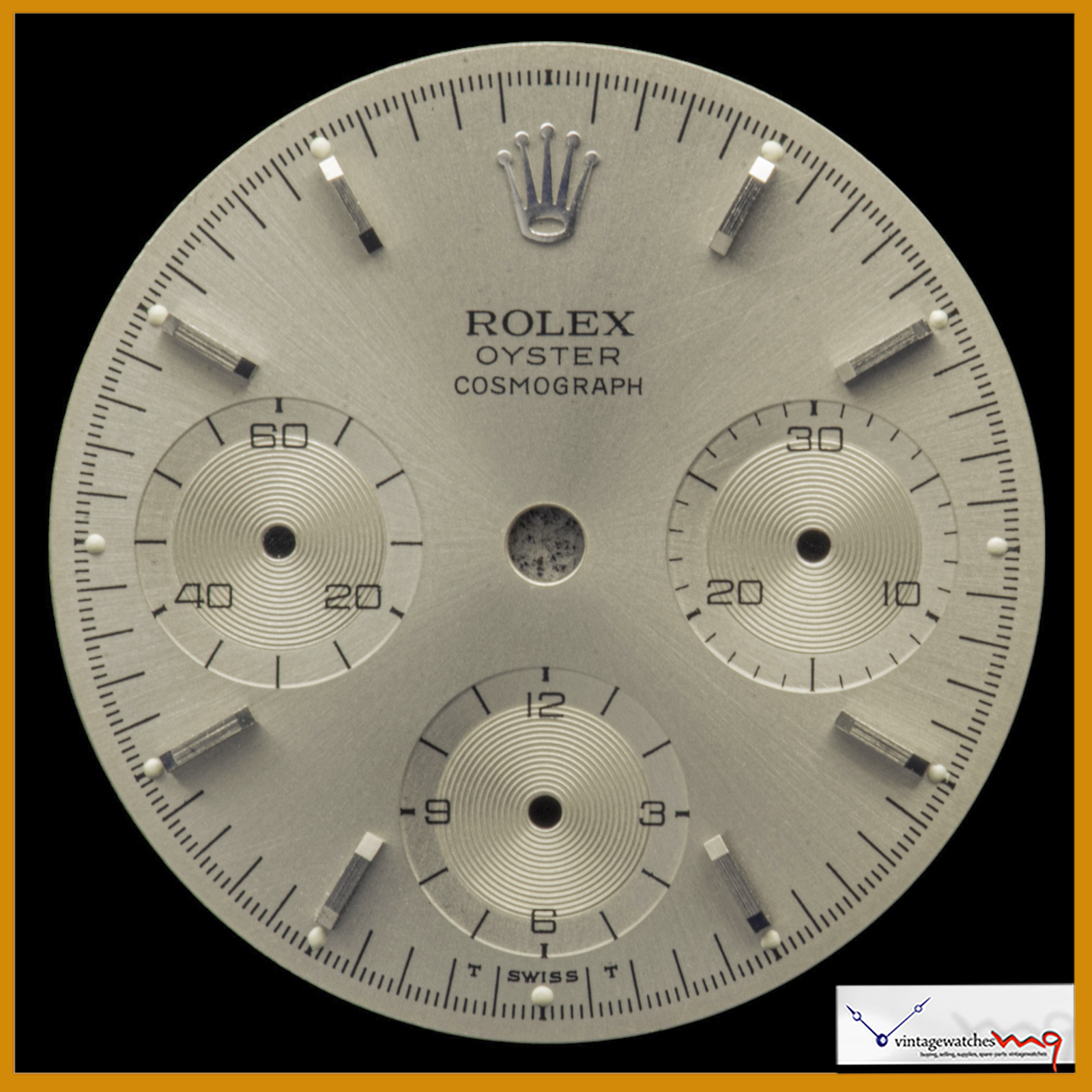 Albin Watch Dial Rolex Albino Oyster Cosmograph Silver Dial Ref 6263 6265 St
