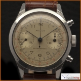 Mulco Antimagnetic Chronograph Watch, Movement Caliber 22 Manual