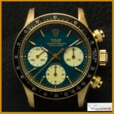 Rolex Daytona 6263 Case 18K Yellow Gold come Stella Green Dial.